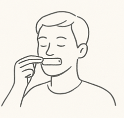 Zastosuj plastry Cicha Noc na usta